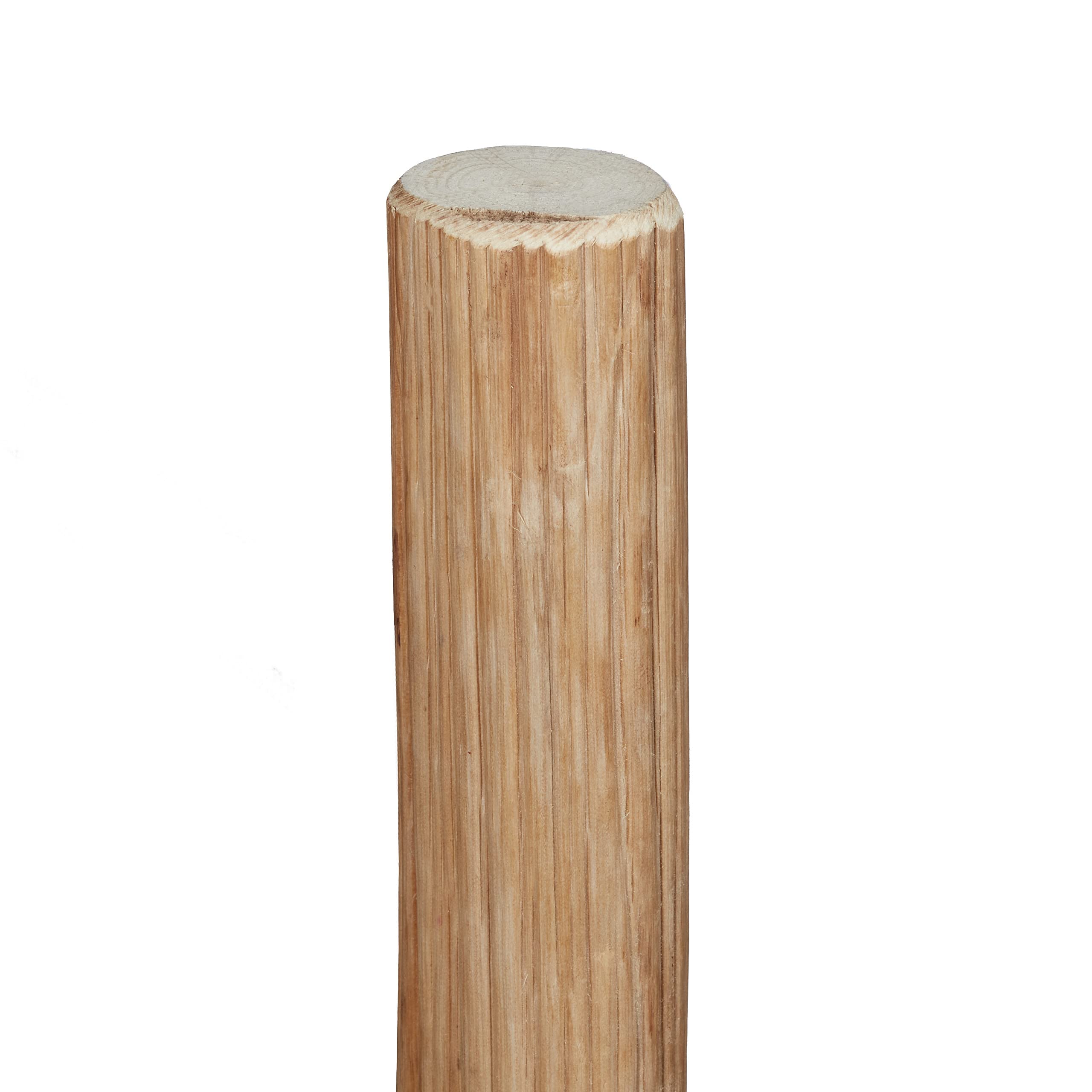 Relaxdays Escalera Decorativa 4 Peldaños, Escalera Colgar Ropa y Toallas, Hogar y Jardín, Madera Castaño, 150cm, Natural