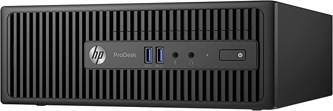 HPE ProDesk 400 G3 SFF Desktop PC 6th Generation Corei3-6100 8GB Memory 128GB SSD/Wireless WIFI & Bluetooth Windows11 Wireless Keyboard Mouse (8GB, SSD128GB)