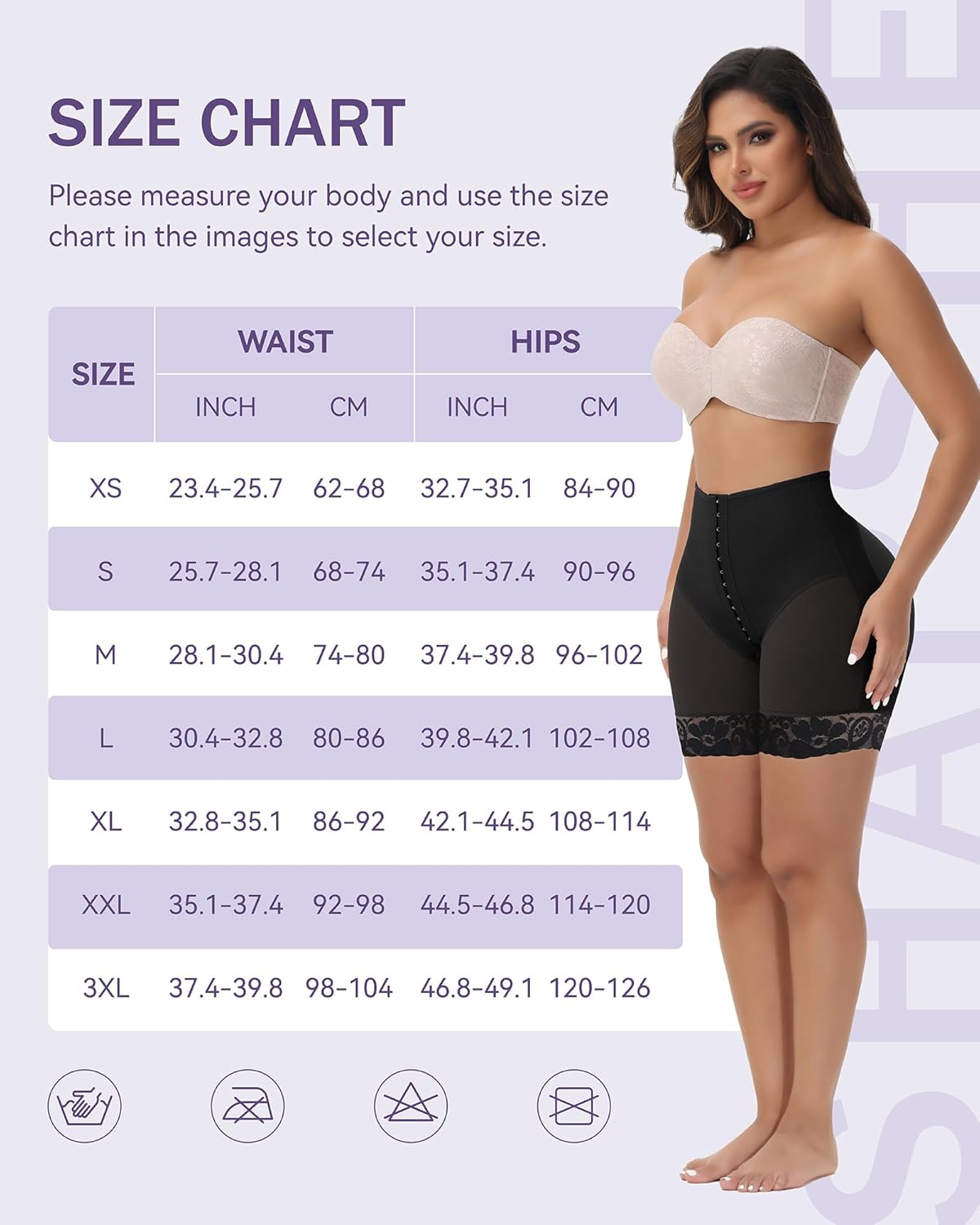 SHAPSHE Tummy Control Shapewear Shorts Butt Lifting Panties Compression Underwear Women Curvy Faja Colombianas Moldeadoras - Image 6