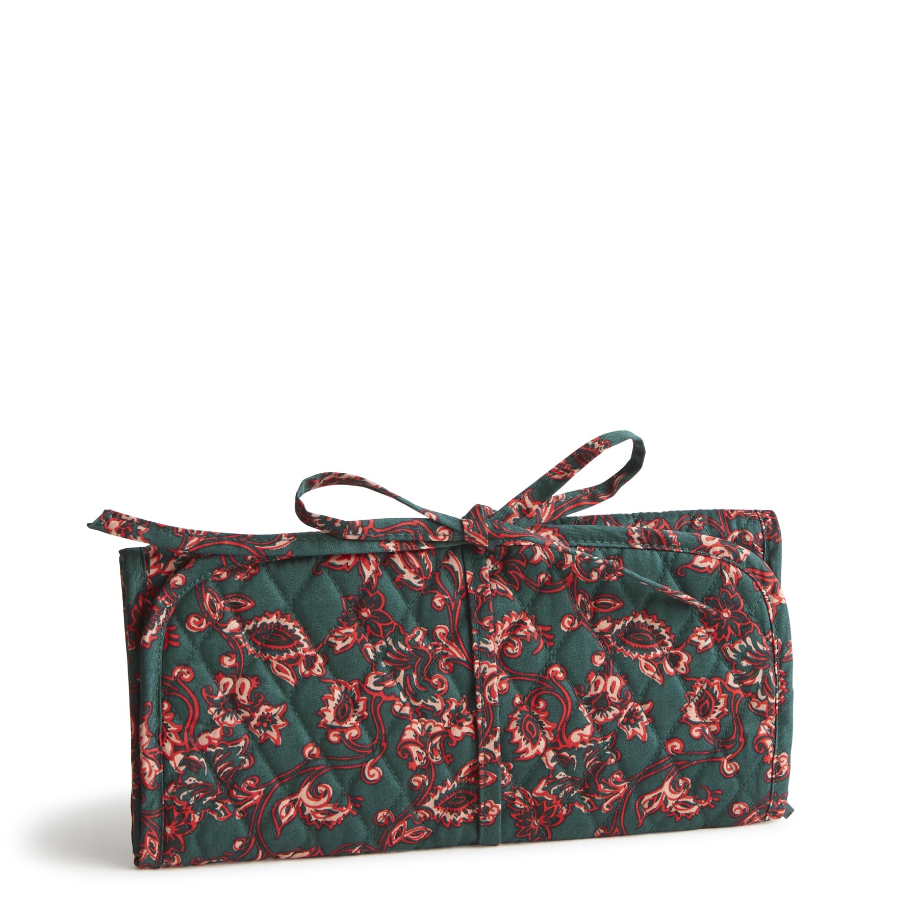Folio Vera Bradley Vert en Coton pour Centraliser Vos Documents et Notes