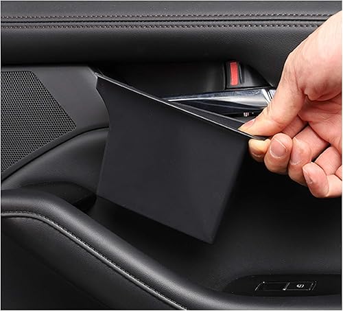Miniatura 6 de SKTU (2 unidades 2019-2025 2026 Mazda 3 Mazda3 2020-2025 CX-30 Organizador de manija de puerta 2024 2025 CX30 lado de la puerta del coche, bandeja