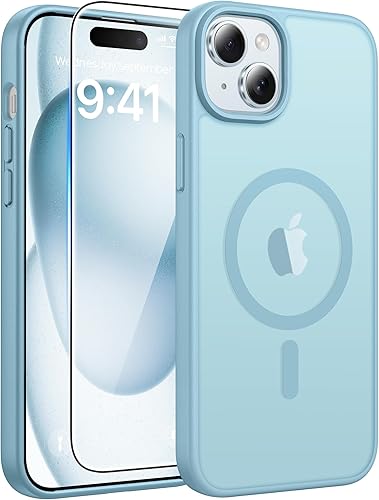 Miniatura 102 de FNTCASE Funda para iPhone Air: [Compatible con Magsafe] Fundas translúcidas mate con [protección completa de la cámara] [protector de pantalla]