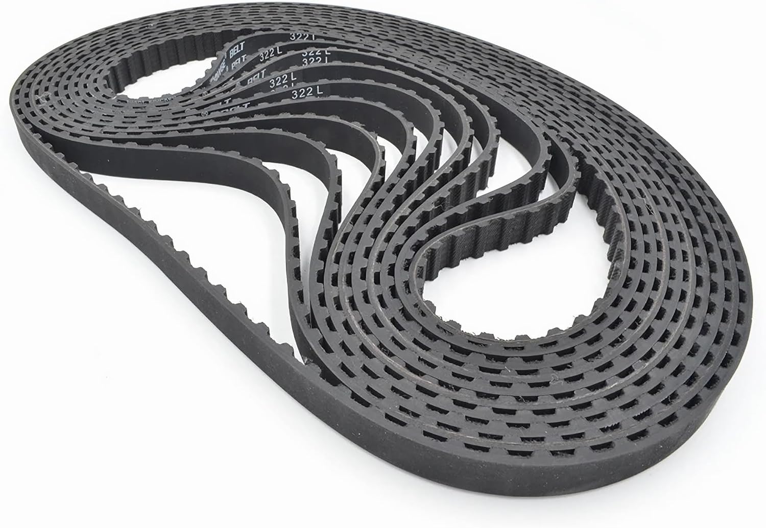 Generic 300L050 Timing Belt, 1/2"" Width, 3/8"" Pitch, 30"" Length, 300L Close Loop Rubber Industrial Drive Belts, Mechanical Accessory Replacement Belt, Lathe Belt, 1pcs