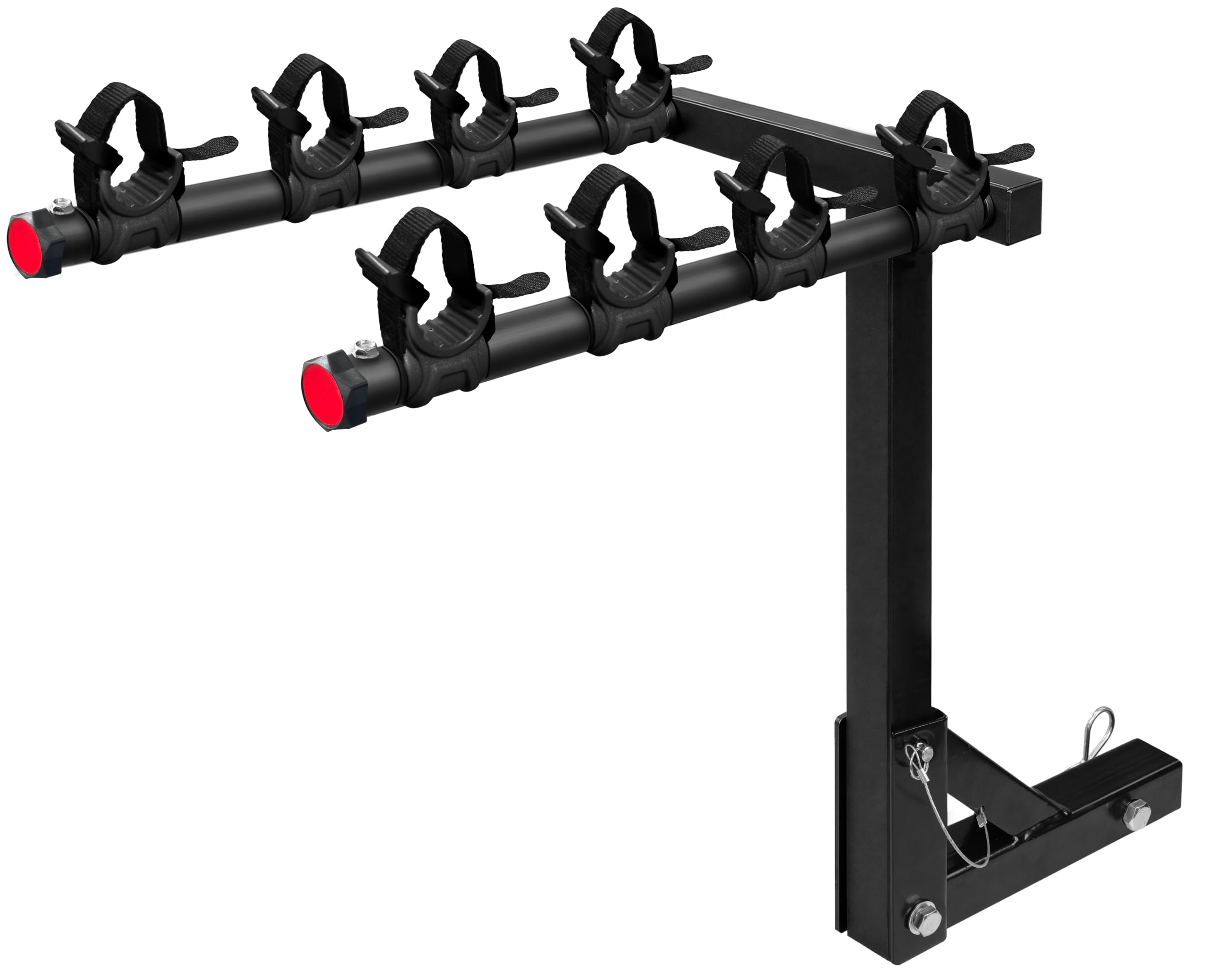 MaxxHaul 50250 Hitch Mount 2-Arm Style 4 Bike Rack