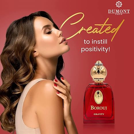 Dumont BOROUJ GRAVITY - 85ml - Unisex Perfume for Men & Women - Agarwood, Vanilla, Woody & Musk Fragrance - Long Lasting Cologne Mist & Body Spray - for Him & Her