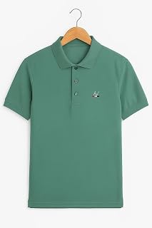 TOLLFREE Men's Half Sleeve Soild Casual Regular Fit T-Shirt | Polo Tshirt for Men Price In India