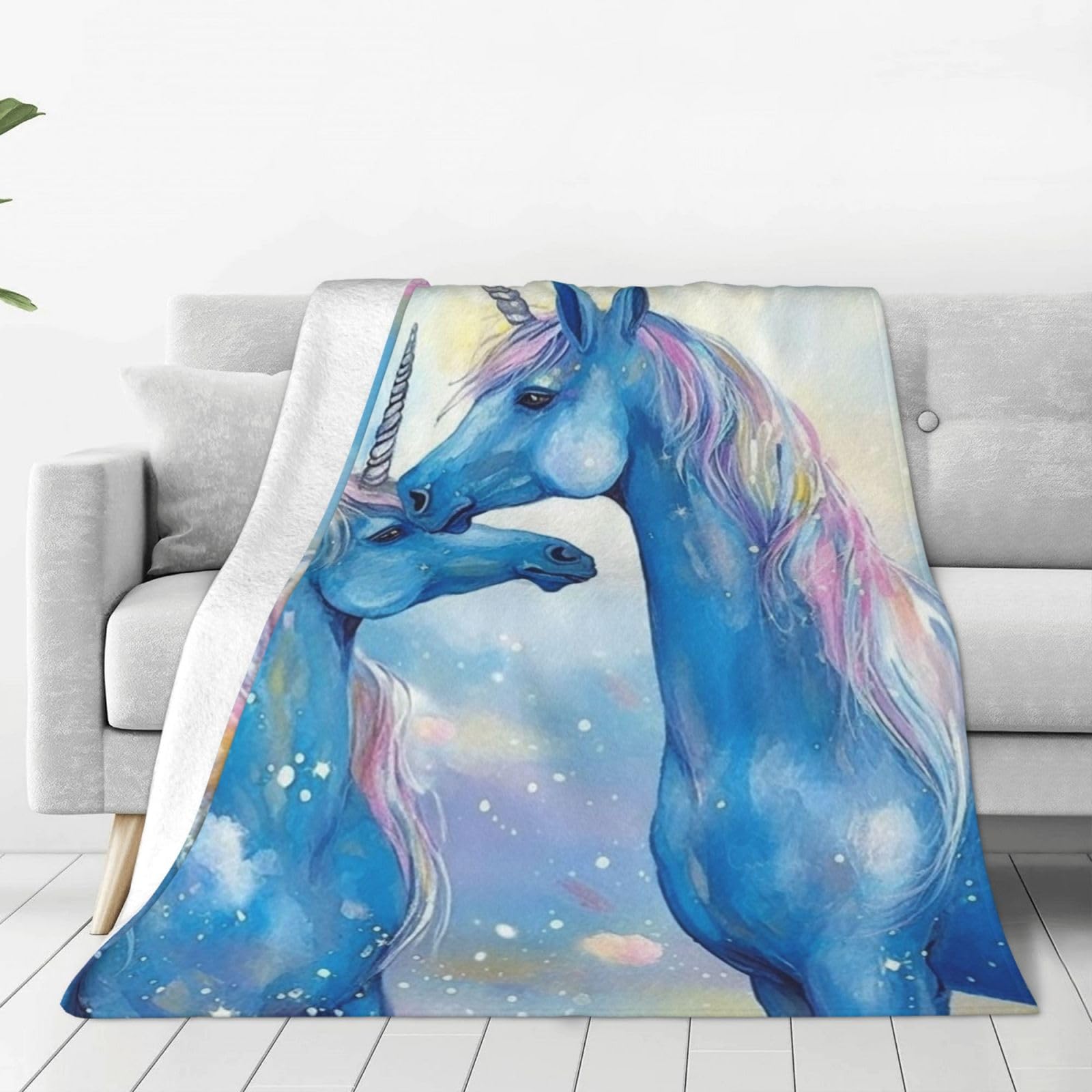 Couverture en flanelle microfibre légère pour ne plus avoir froid au canapé