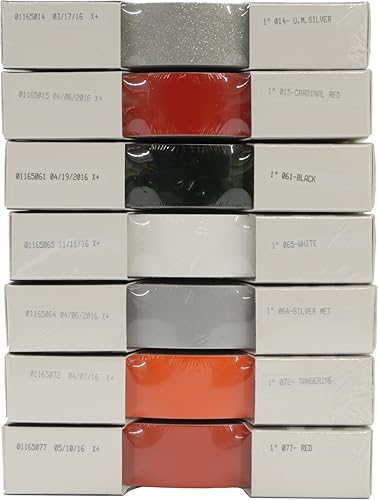 Miniatura 6 de Universal Personalización de camiones automáticos de rayas sólidas de una pulgada - TFX 0116136-1" x 150' - 136 - Gris marino medio