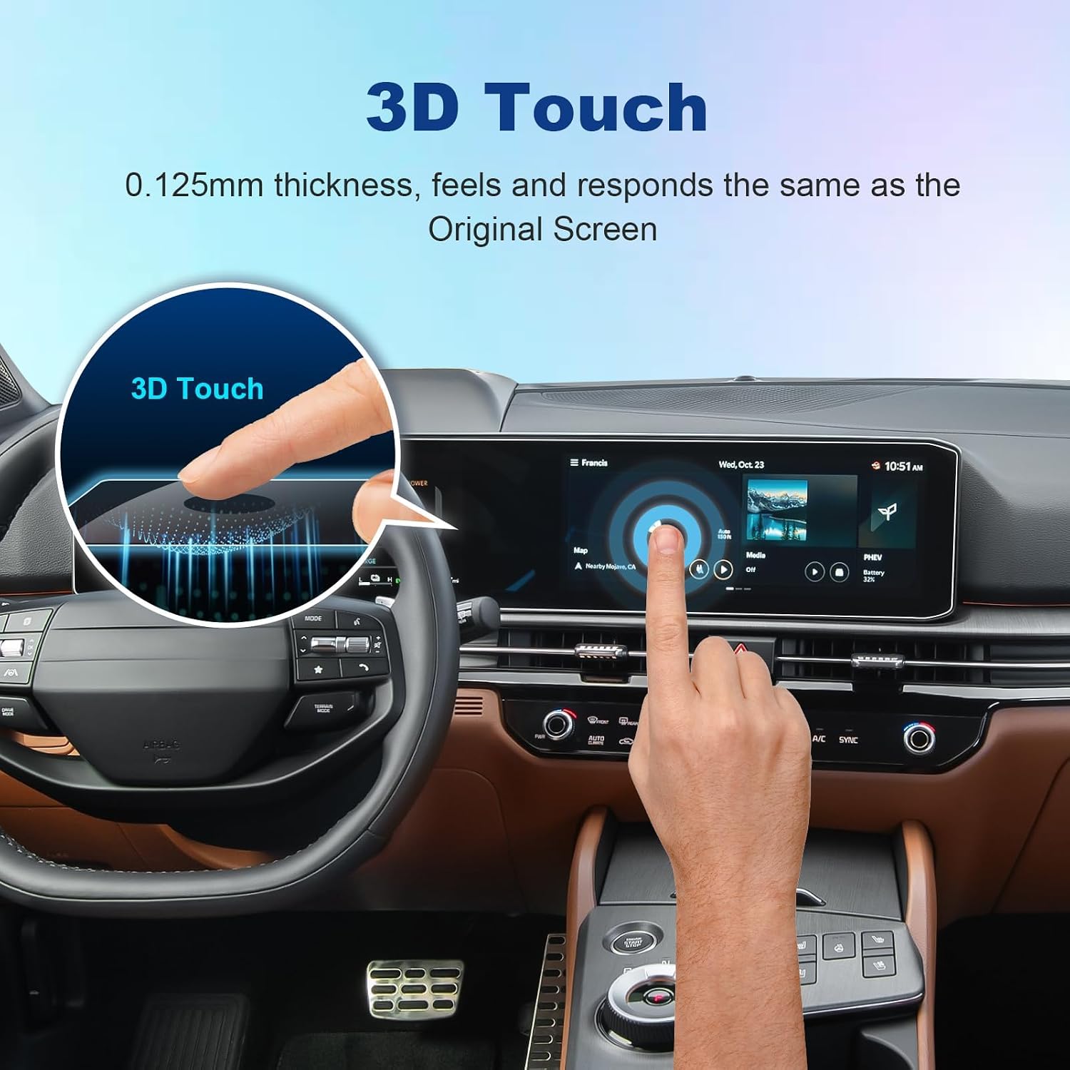 Condition photo showing New/Like New for (double set) 2026 sportage screen protector for kia sportage (lx/ex/x-line/sx/sx prestige/x-pro prestige) 12.3-inch dual displays, 2026 sportage accessories touch sensitive/high clarity 12.3"