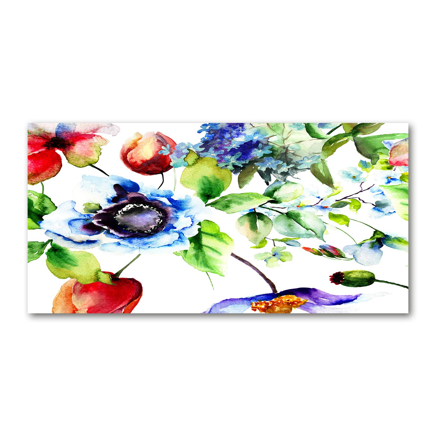 Mural art image verre acrylique Tulup 140x70cm pour illuminer un salon sombre sans travaux