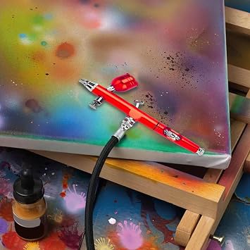 Double Action Airbrushing for Model Cake Car Painting Beauty Inkjet Manicure Art Cake Art Accessories Professional for Model Building