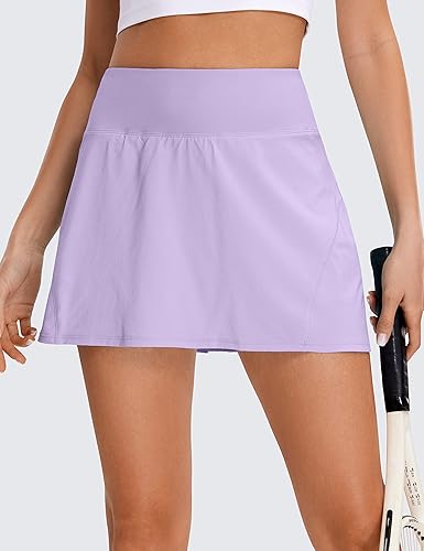 Miniatura 2 de CRZ YOGA Faldas de tenis plisadas para mujer con bolsillos, cintura alta, atléticas, para golf, faldas para mujer, suaves, transpirables, lindas