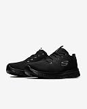 Skechers Femme Graceful Get Connected Trainers, Black Mesh / Trim, 40 EU - 3
