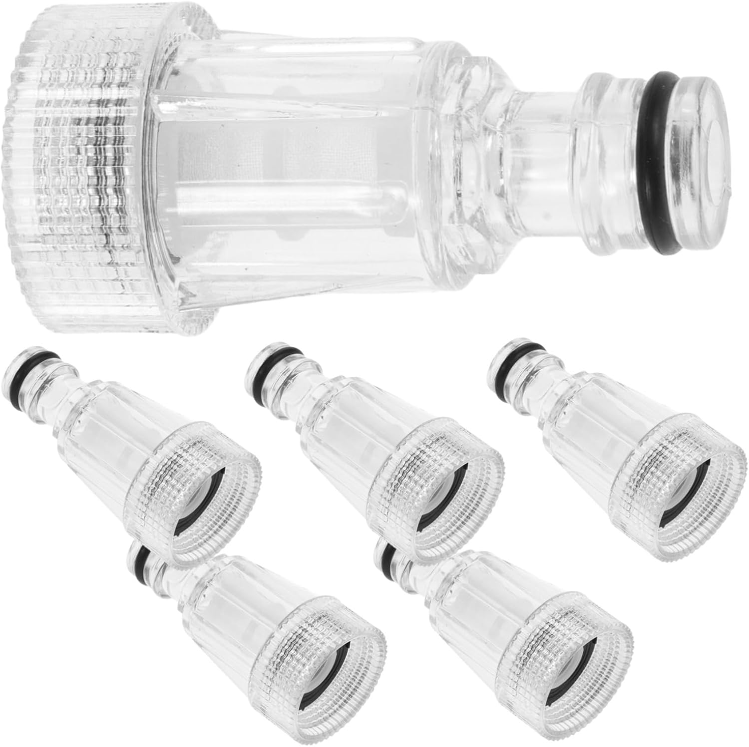 30pcs Water Hose Repair Kit Quick Connect Fitting for Washing Machine and Faucet Car Washing Hose Adapter Includes Built Filtration for Clean Water Use