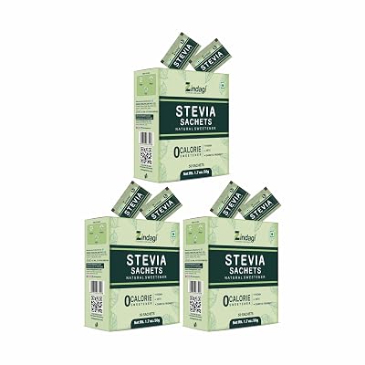 Zindagi Sugar Free Powder Sachets | Natural Stevia Sugar | Zero Calorie Sweetener | 150 Sachets