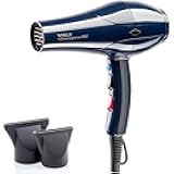 ROSILY Professional 2200W Ionic Ceramic Hair Dryer | Fast Drying Salon Quality Blow Dryer with Nozzle Attachments for Smooth Shine and Silky Hair | Extra Long Cord and Faster Drying Time