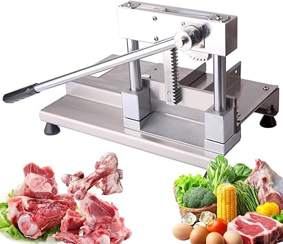 Manual Meat Bone Cutter, Stainless Steel Ribs Chopper and Saw for Efficient Bone Cutting in Home Kitchens and Restaurants