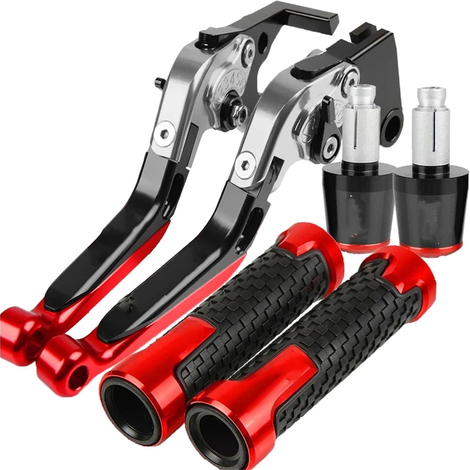 Uchwyty kierownicy motocyklowej sprzęgła pasujące do Kawasaki ZZR250 ZZR 250 1983-2007 2006 2005 2004 2003 2002(ZZR250 1983-2007-10)