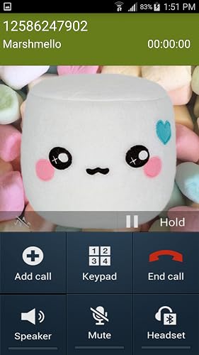 Marshmallow Calling You - Free Fake Phone Call And Free Fake Text Message ID PRO - PRANK 2020