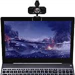 JCWINY 2 Pack Webcam Cover, Ultra-Thin Web Camera Lens Cover Slide Privacy Shutter Cap Hood with VHB 3M Sticker Pads, Web Cam Privacy Covers for Logitech HD Pro Webcam C270/C615/C920/C930e/C922X