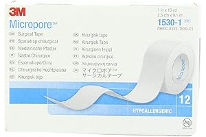 3M Micropore Paper Tape 1 Inch