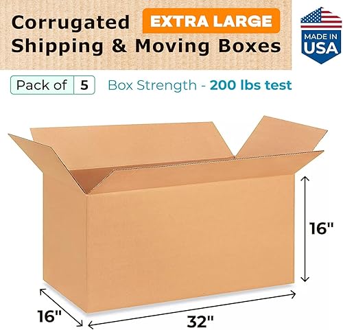 Miniatura 493 de Cajas para envío IDL Packaging - B-1266-5 de cartón corrugado, tamaño pequeño, de 12 pulgadas de largo x 6 pulgadas de ancho x 6 pulgadas de alto