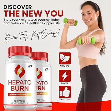 Hepato Burn Capsules HepatoBurn Advanced Formula All Natural Supplement Maximum Strength (5 Pack - 300 Capsules)