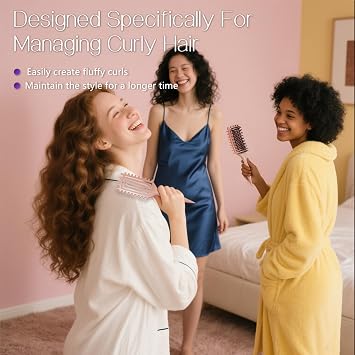 Curly Hair Brush, Curl Brush for Wet & Dry Hair