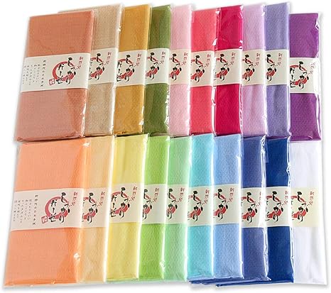 Amazon 国産 しっかりガーゼタオル 全色まとめ買いセット フェイスタオル 枚入 各1色 両面ガーゼ織 フェイスタオル ホーム キッチン オンライン通販