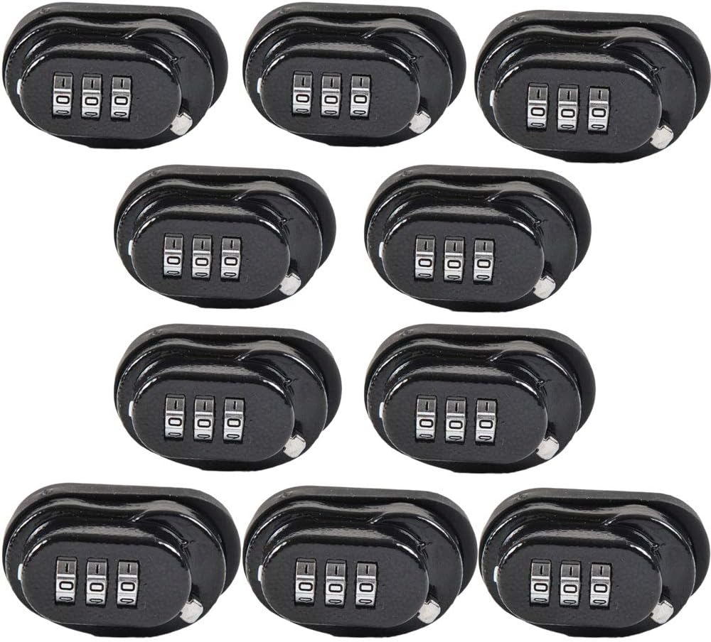 Universal Combination Gun Trigger Lock -Digit Combination Trigger Gun Lock - Fits Pistols Rifles Shotguns,5pcs