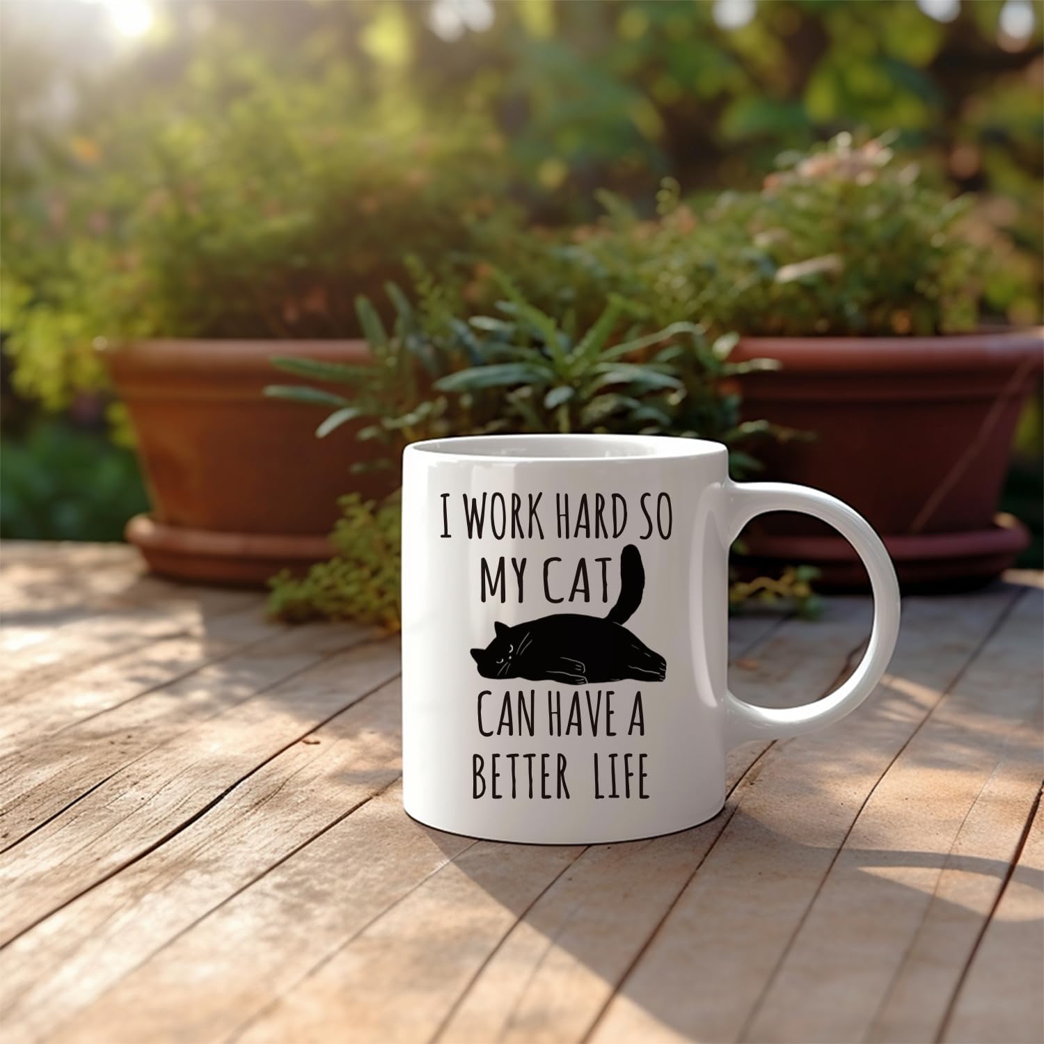 Funny Cat Themed Mug for Cat Lovers Gift - Boyfriend, Mom, Dad, Colleague, Boss - Birthday - Image 3