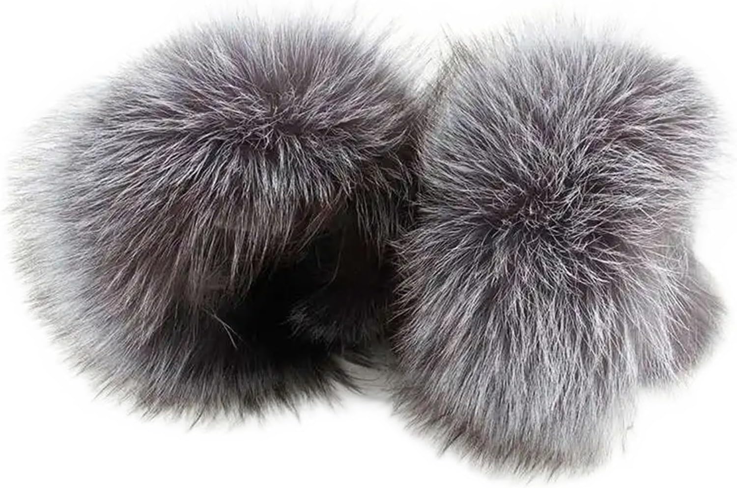 Women'S Faux Fur Wrist Cuffs Winter Fur Cuffs Women Fashion Fur Arm Warmer Natural Wristband Female Warm Sleeve
