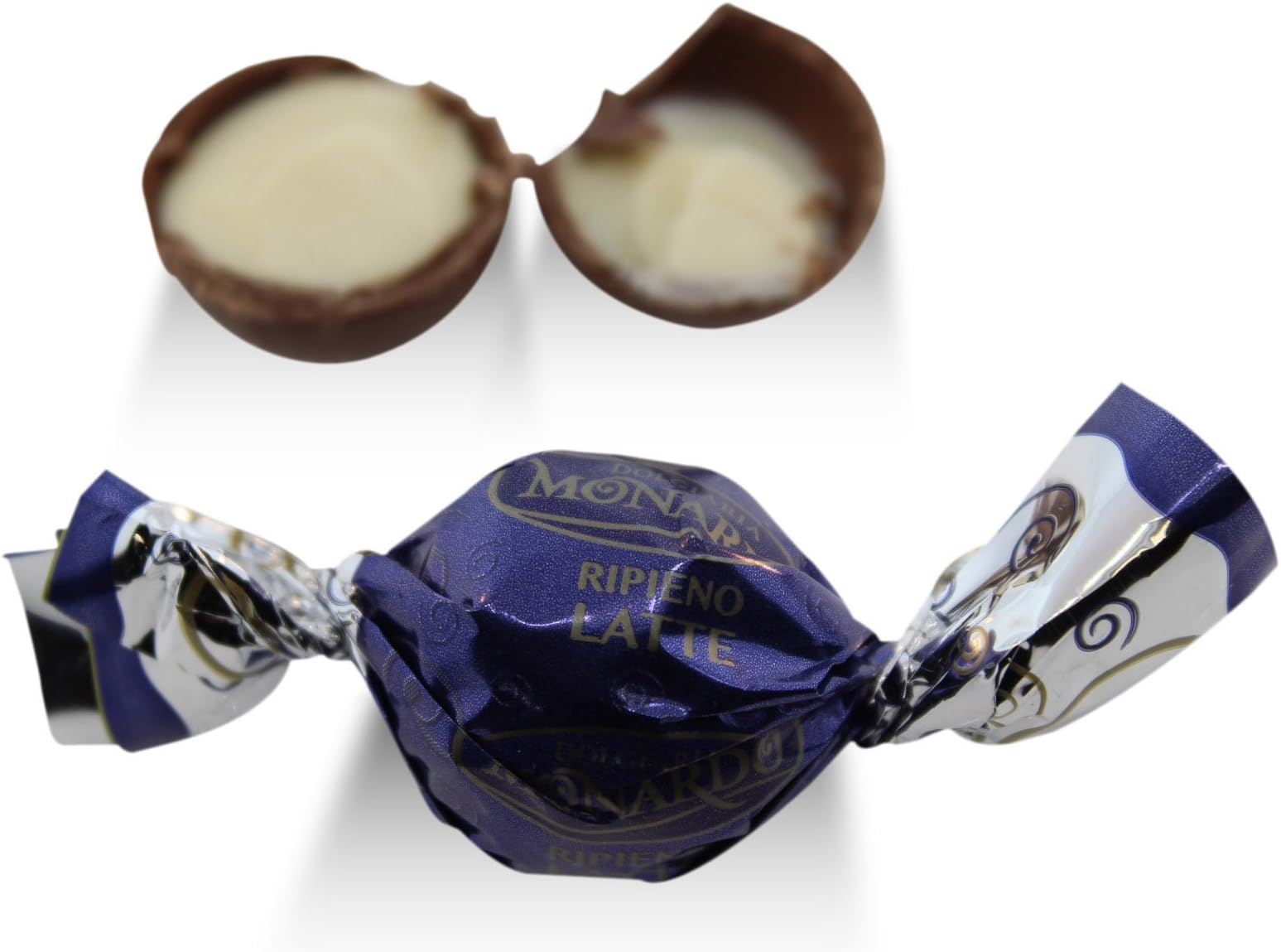 Monardo, Italian Milk Pralines w/ Milk Chocolate (Crema Latte Tartufo) (55 pcs)