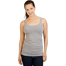 Bamboobies Womens Tank Top, Maternity Clothing for Breastfeeding