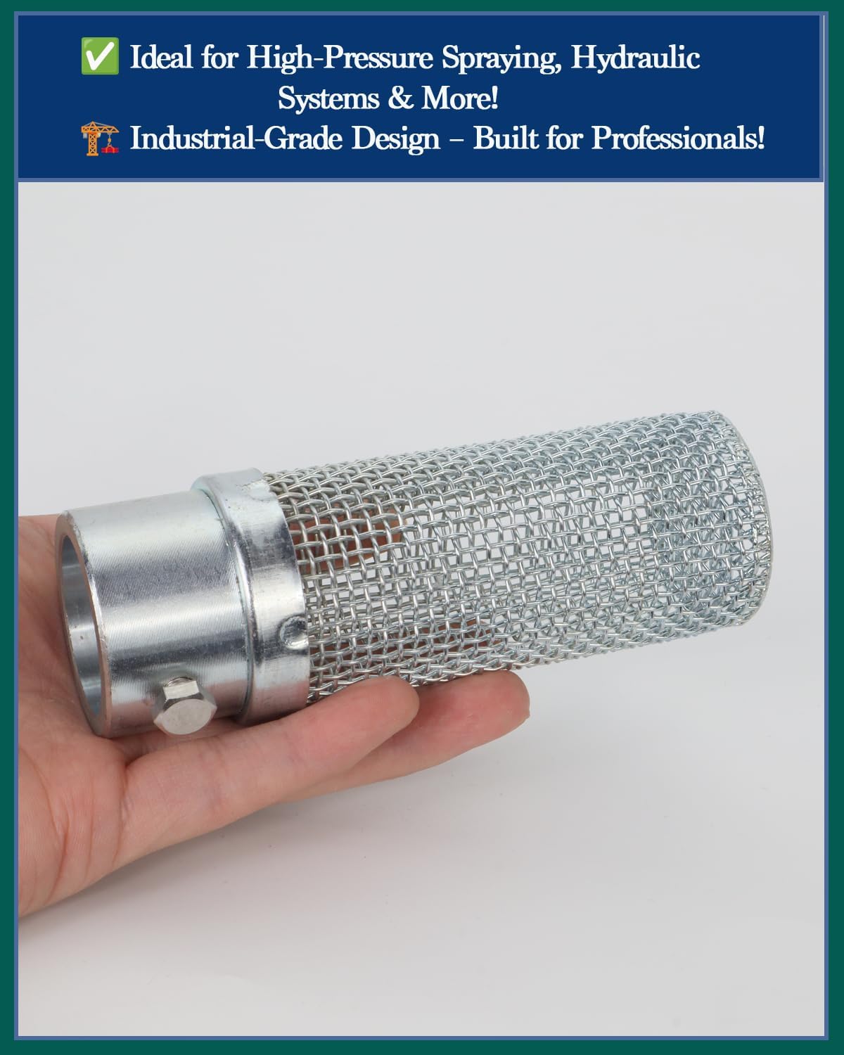 103627 / 0509762A Rock Catcher Assembly – Heavy-Duty High-Pressure Inlet Filter for Titan Speeflo PowrTwin 4900, 6900, 8900, 12000 Plus, 4000–10000 Paint Sprayers