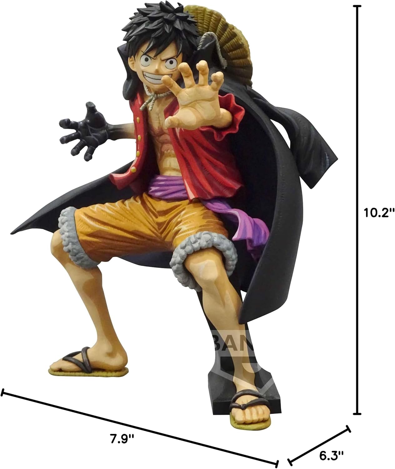 Banpresto - One Piece - Monkey D. Luffy Wanokuni [Manga Dimensions], Bandai Spirits King of Artist Figure