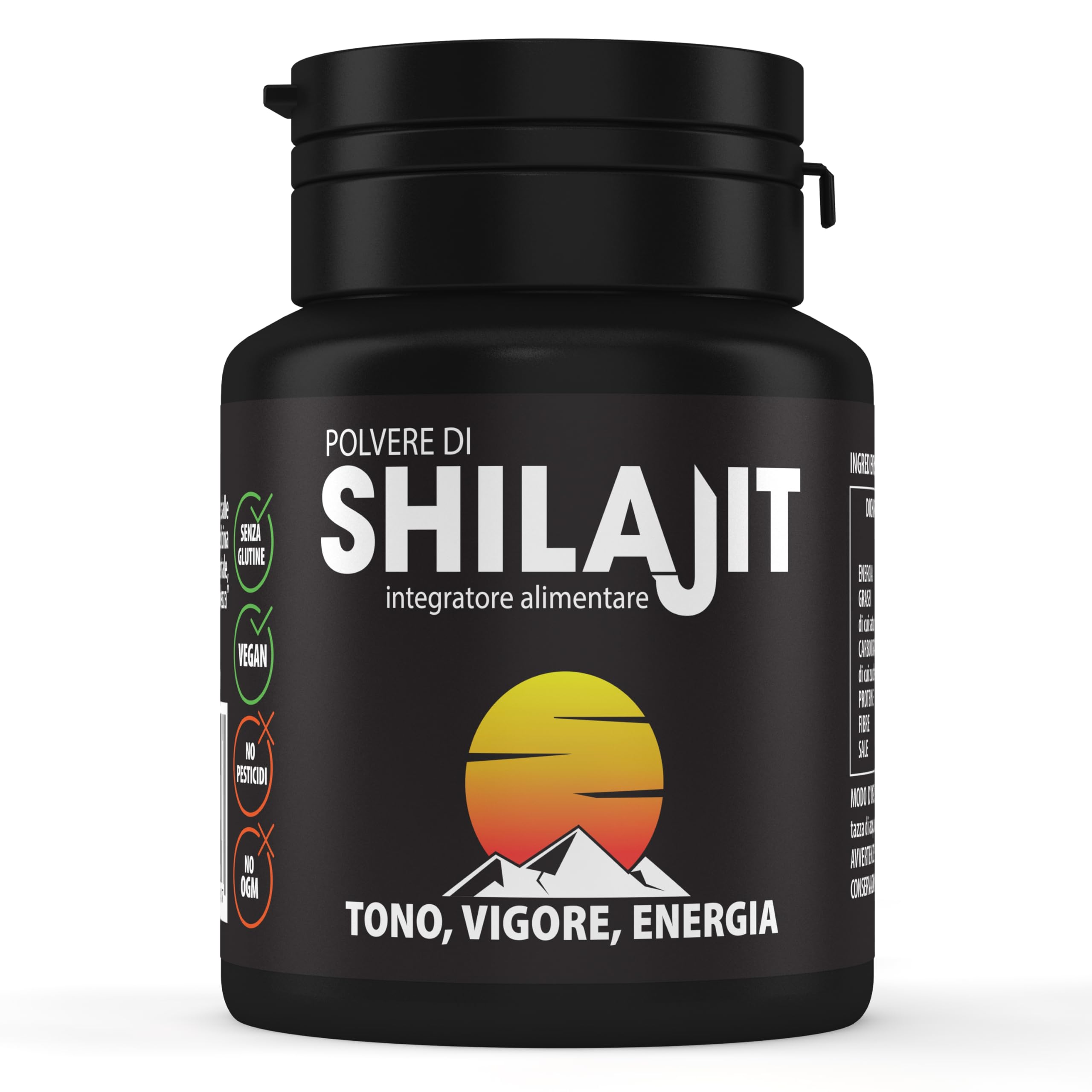 Shilajit himalayano puro resina - Integratore alimentare in polvere 50 gr
