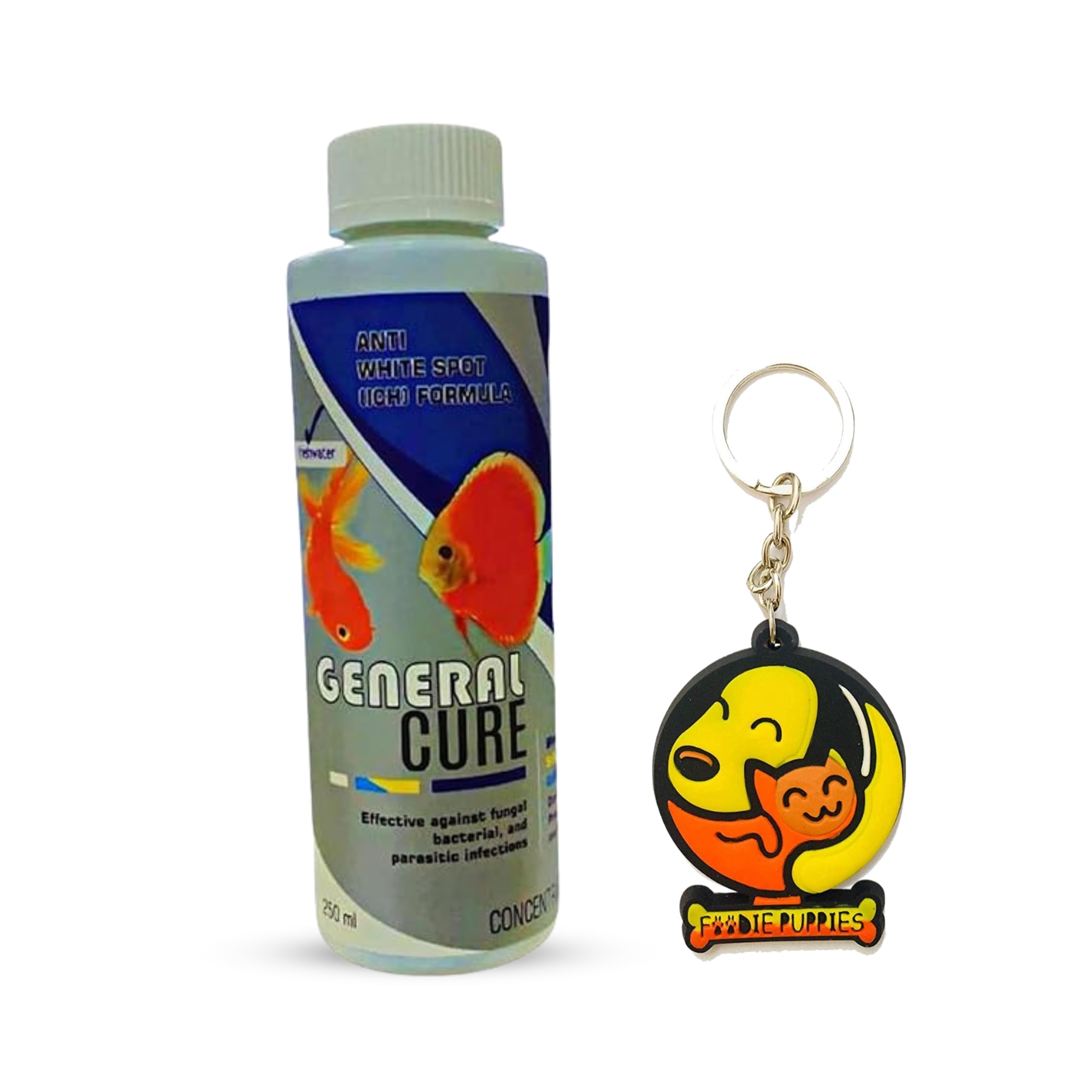 Foodie Puppies Aquatic Remedies General Cure Aquarium Medicine - (220 ml) | Free Key Ring (B07VCZXJVF) Amazon Price History, Amazon Price Tracker