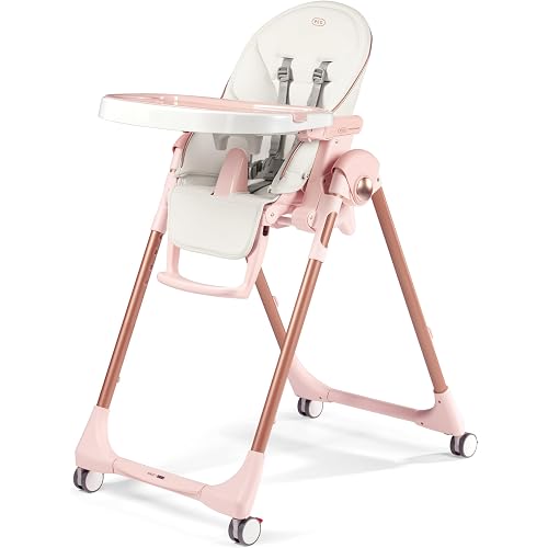 PEG Prima Pappa Zero 3 - High Chair - Mon Amour (Rose Gold & White)
