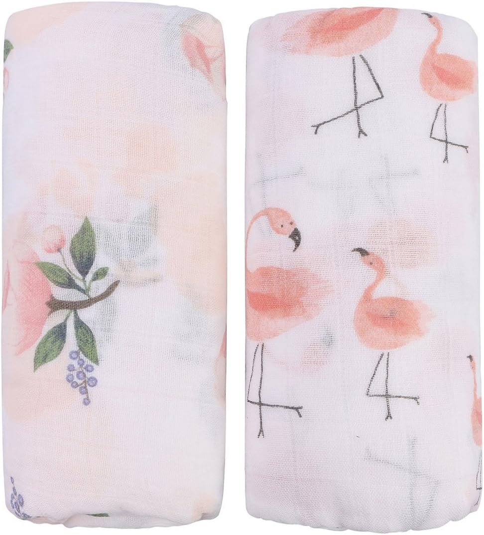 flamingo swaddle