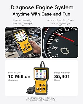 その他 kolor lmage scanner Motopower Car OBD2 Scanner Check Engine Fault Code Reader