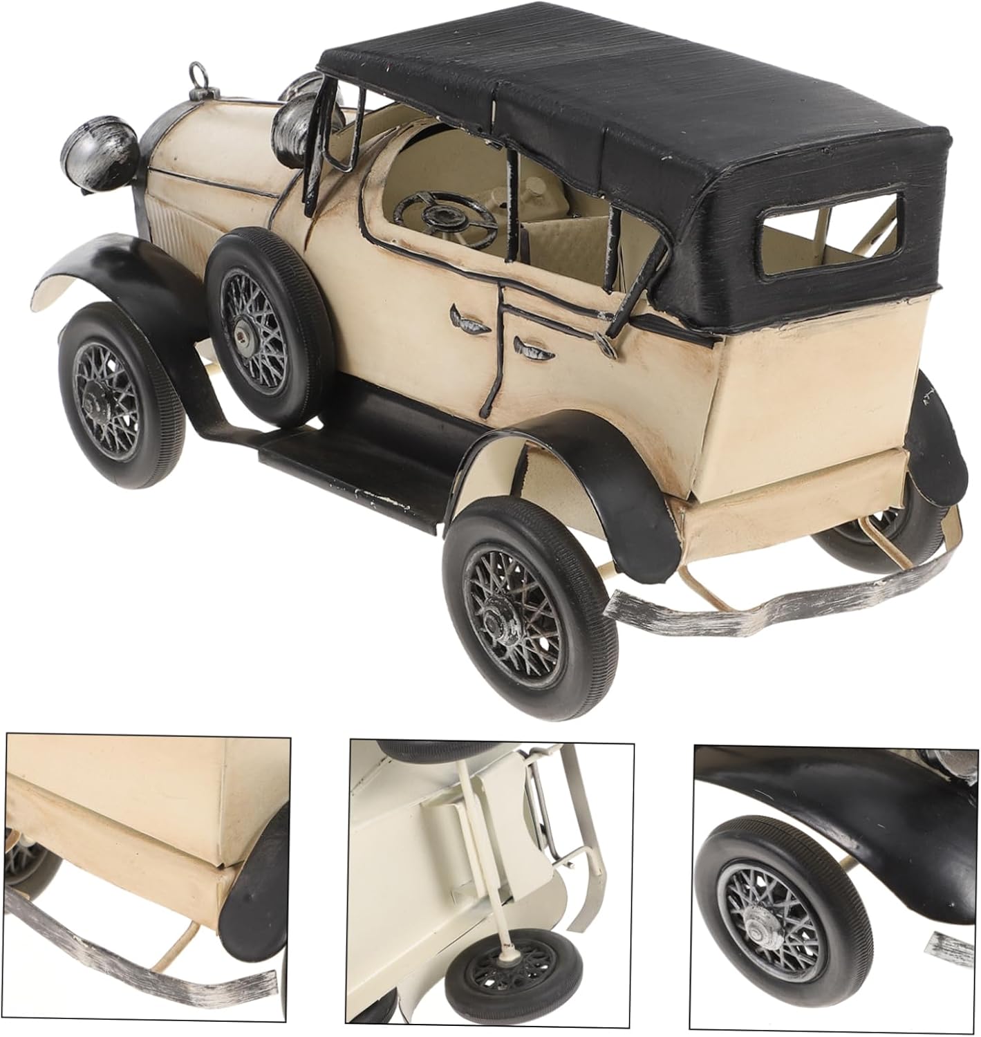 Garneck Retro Style Truck Model Craft Iron Truck Decor for Men Vintage Car Decor