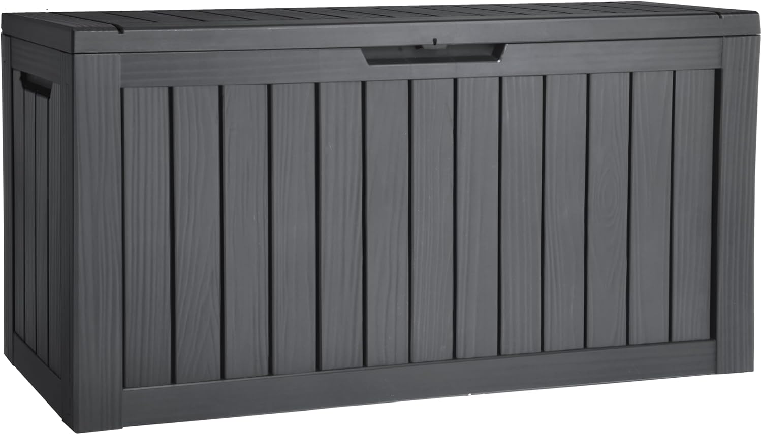 Amazon.com: YITAHOME 80 Gallon Resin Deck Box, Outdoor Lockable Storage ...