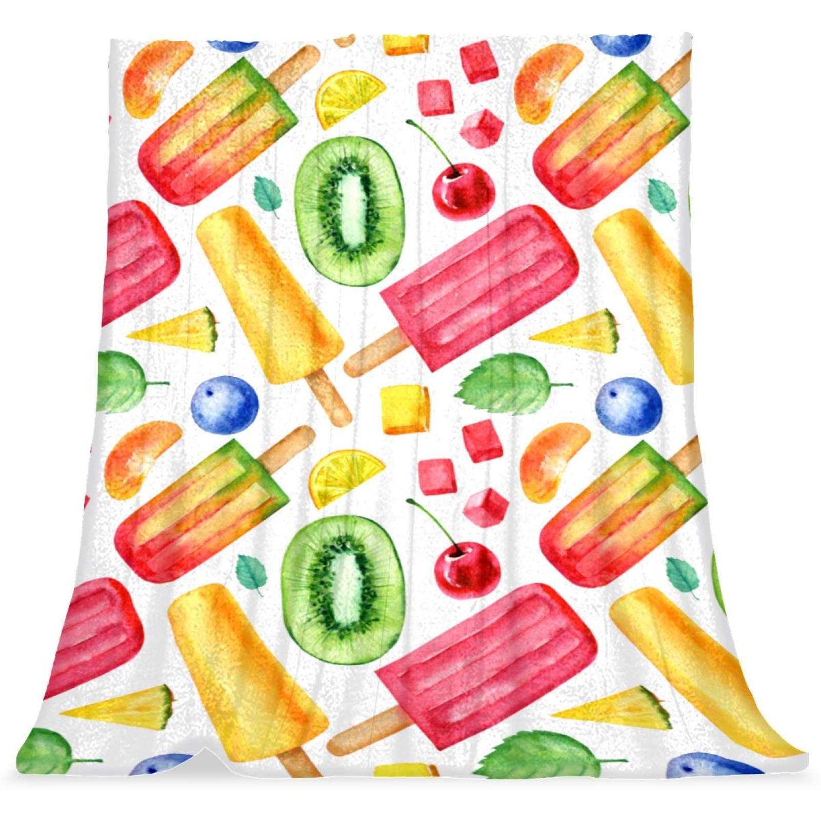 Couverture de lit grand confort finitions soignées Popsicle