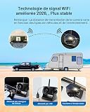 STONVUE 1080P Solar Magnetic Wireless Reversing Hitch Camera - 4