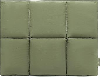 KAYOND Puffy Laptop Sleeve 13 Inch 14 inch, Pillow Shape Laptop Sleeve, Compatible MacBook Pro 13inch 14 Inch M5 M4 M3 M2 M1 Pro/Max, MacBook Air M1 M2 M3 M4 2026, Green
