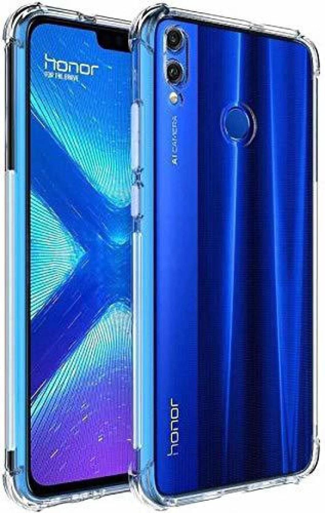 Glasgow for Honor Play Back Case Cover Bumper Soft Silicon TPU Slim Back Cover for Honor Play - Transparent (B0B9Y9NTP6) Amazon Price History, Amazon Price Tracker