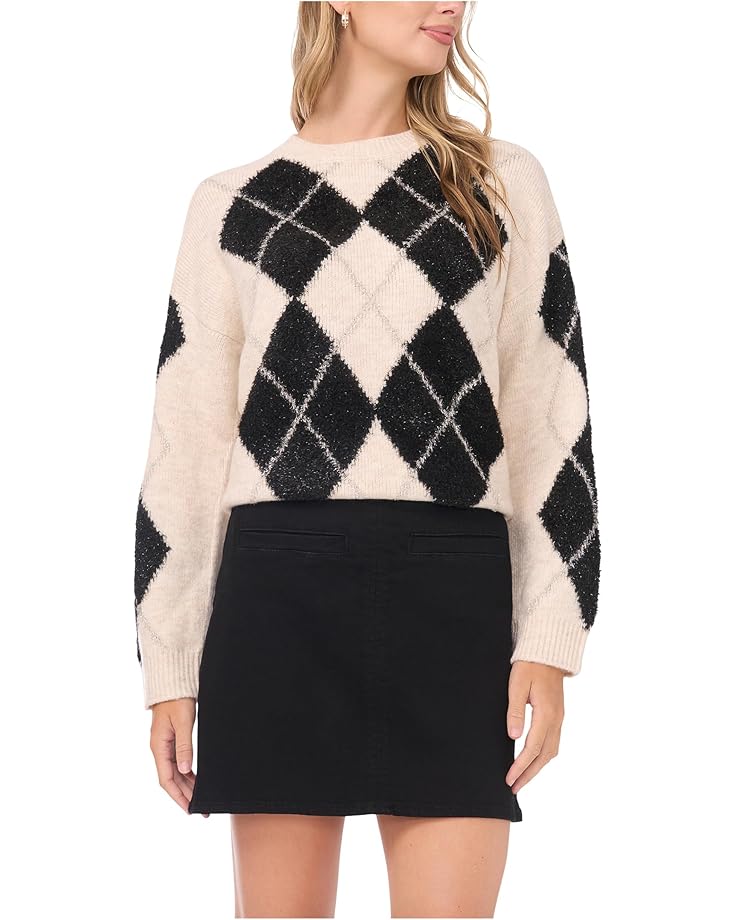 Vince Camuto Argyle Crew Neck - Main View