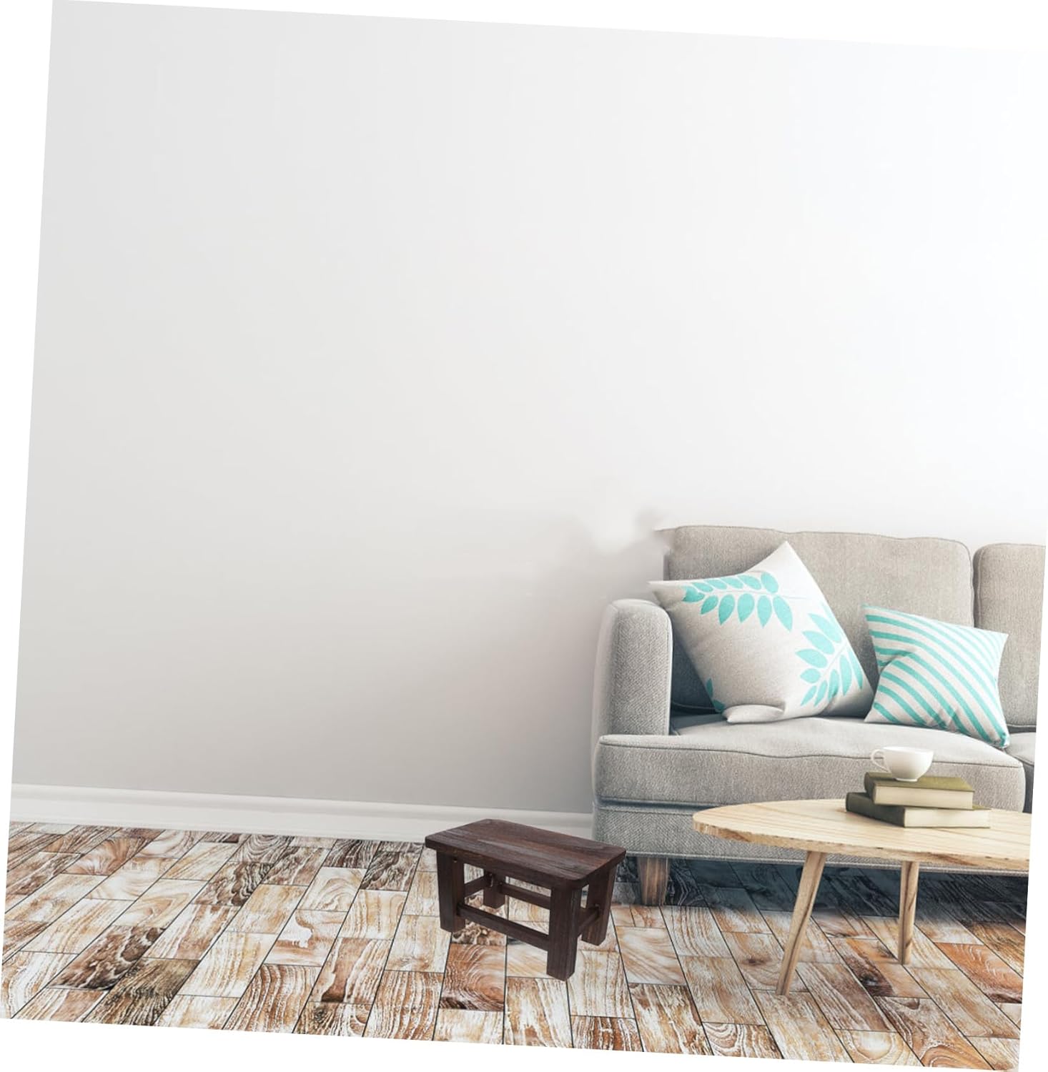 Wooden Stool for Shoe Changing Small Wood Stool for Sitting for Boys and Girls