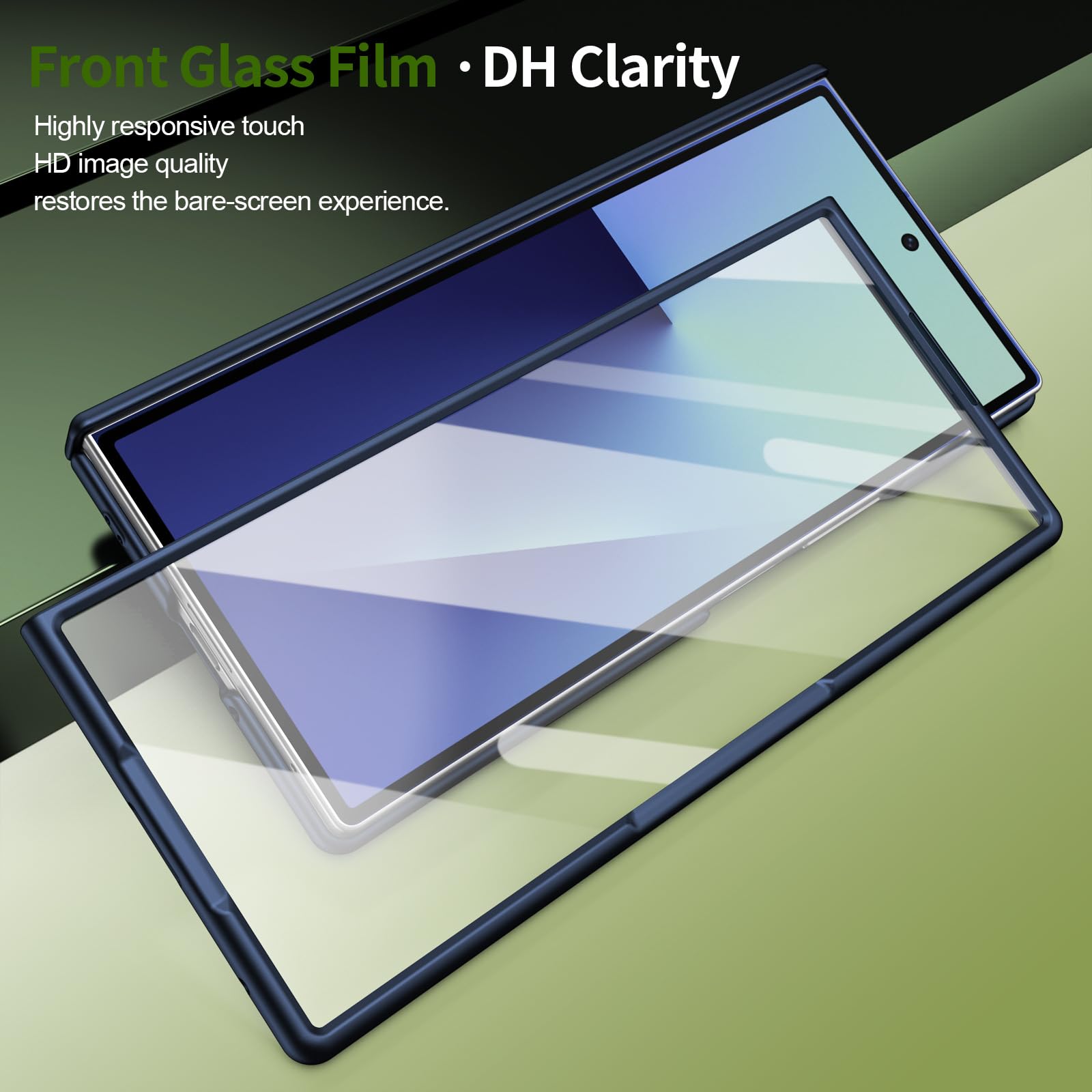 Magnetisch Hülle für Samsung Galaxy Z Fold 8 Ultra, Drehbar Ring Ständer